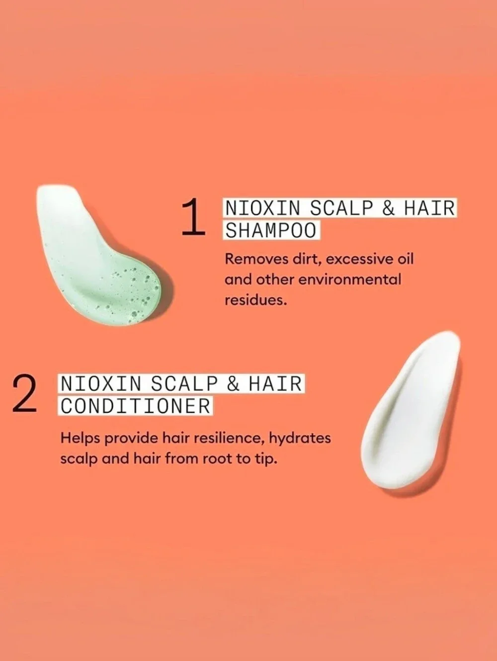 Nioxin System 4 -With Shampoo Conditioner And Treatment 3pc Set *Open Bottles
